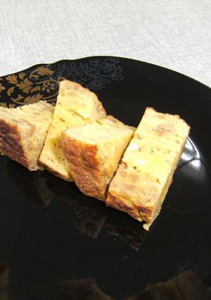 グルテンバーガーのそぼろ入り厚焼き玉子-レシピのメイン写真