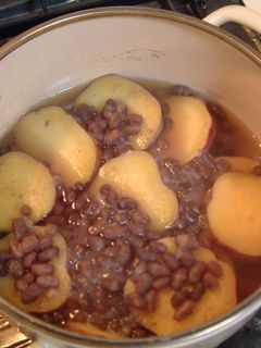 さつまいもと小豆のビミョーにいとこ煮?-レシピのメイン写真