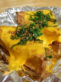 厚揚げのしそチーズ焼き-レシピのメイン写真
