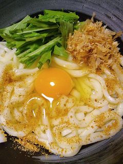 すりごま釜玉うどん-レシピのメイン写真