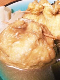 鳥豆腐のきんちゃく♪出し汁じゅわぁ〜-レシピのメイン写真