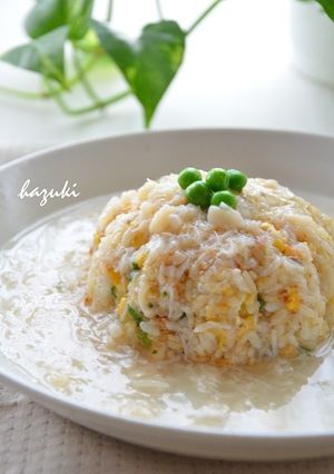 お店風のコツあり♪帆立のあんかけ炒飯-レシピのメイン写真
