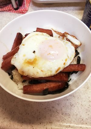 スパム丼-レシピのメイン写真