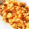 塩トマトで洋風チャーハン♡