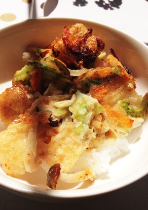 ゴーヤ入り天丼-レシピのメイン写真
