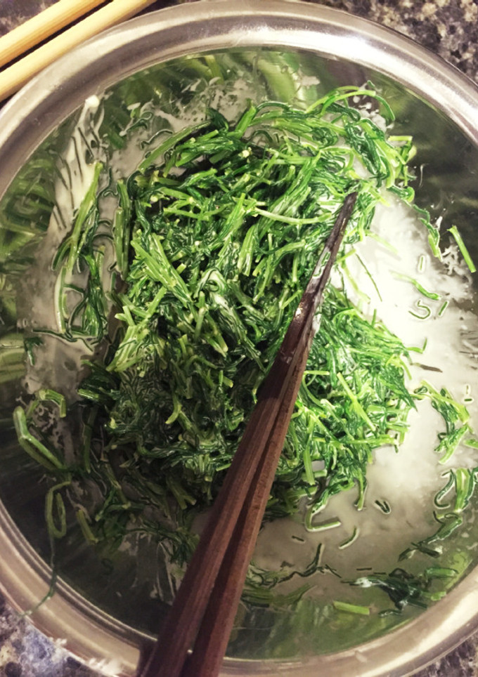 簡単！おかひじきの醤油マヨネーズ和え-レシピのメイン写真