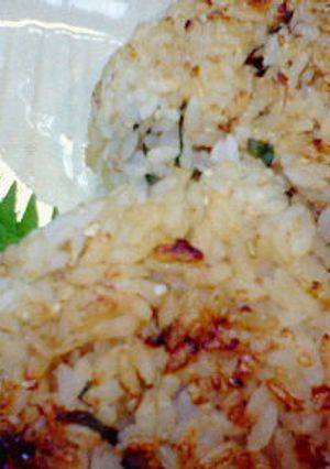 大葉焼きおにぎり-レシピのメイン写真