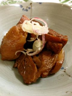 シャトルシェフで作る豚の角煮-レシピのメイン写真
