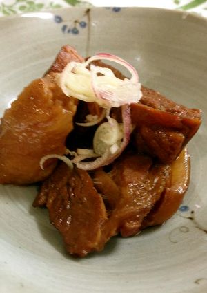 シャトルシェフで作る豚の角煮-レシピのメイン写真
