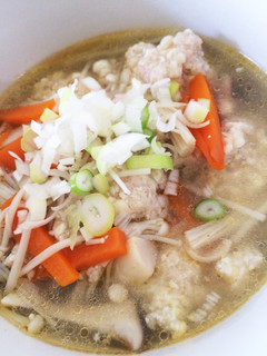 豆腐入り鶏だんごスープ-レシピのメイン写真