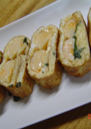 ちーかまｉｎ卵焼き-レシピのメイン写真