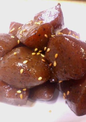 こんにゃくの甘辛煮-レシピのメイン写真