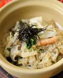 大麦入りかに風味あったかおじや♪