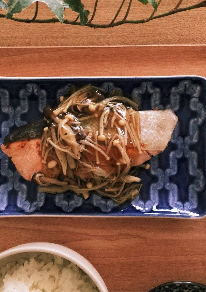 秋鮭ときのこのあんかけ-レシピのメイン写真
