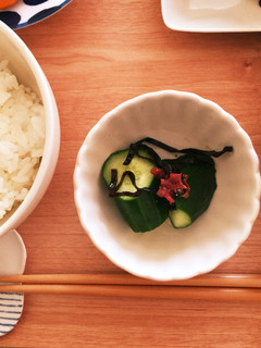 きゅうりの梅塩昆布漬け-レシピのメイン写真