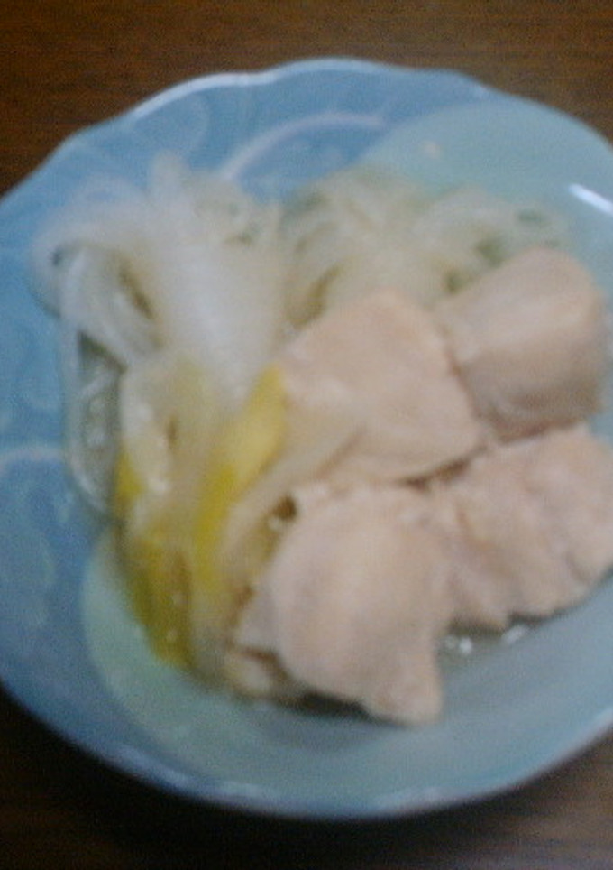 鶏肉とネギのさっぱり煮-レシピのメイン写真
