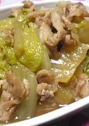 醤油だけ!白菜の煮物-レシピのメイン写真