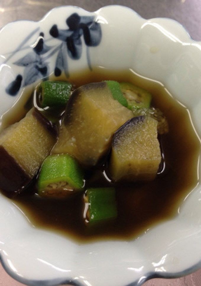 なすとオクラの煮浸し<やよい会>-レシピのメイン写真