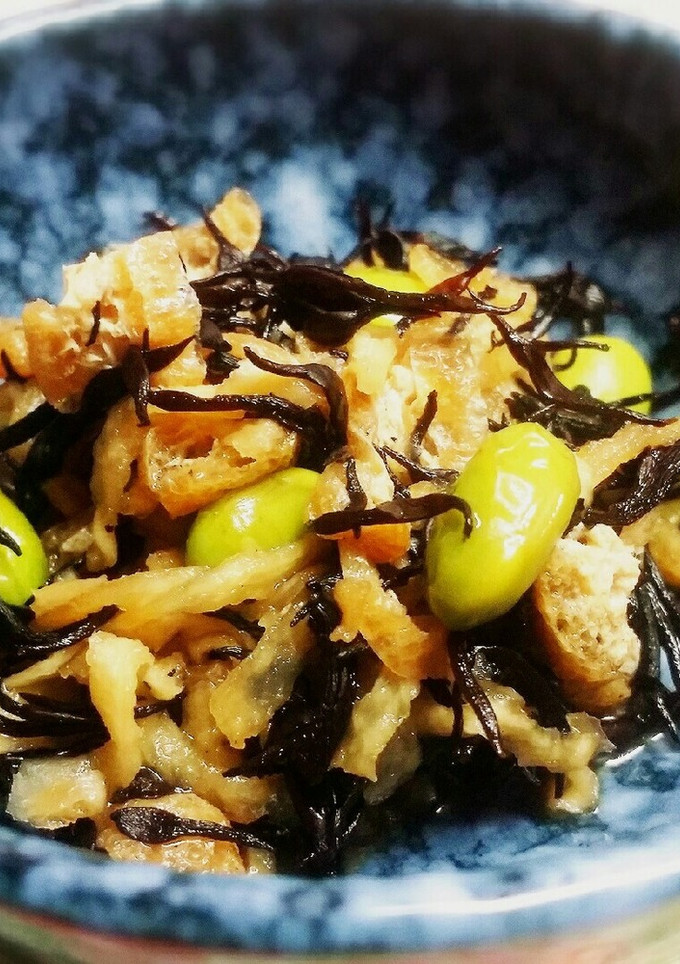 簡単☆ヒジキと切り干し大根の煮物♬*-レシピのメイン写真
