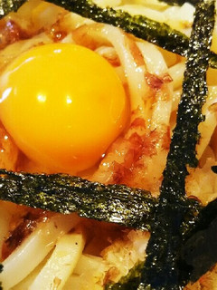 冷凍うどんで✨簡単1人釜玉❤-レシピのメイン写真