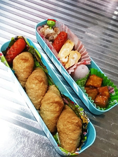 おいなりさんお弁当♪-レシピのメイン写真