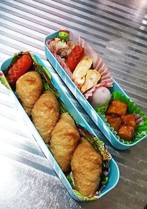 おいなりさんお弁当♪-レシピのメイン写真