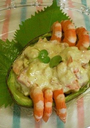 「海老とアボカド＆トマトのサラダ」-レシピのメイン写真