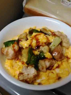 焼き鳥親子丼-レシピのメイン写真