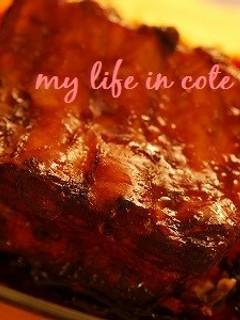 フォークでほろほろ柔らかスペアリブ焼き方-レシピのメイン写真