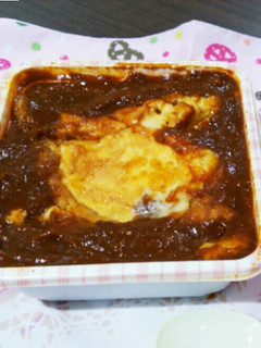 簡単リッチ☆オムハヤシ丼-レシピのメイン写真