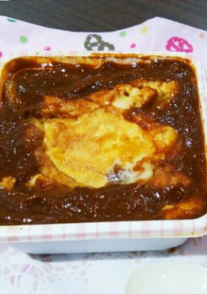 簡単リッチ☆オムハヤシ丼-レシピのメイン写真