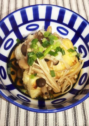 厚揚げ豆腐ときのこのあんかけ-レシピのメイン写真