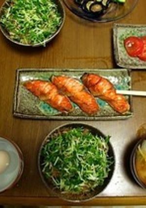 口が不味いとき簡単カイワレ丼-レシピのメイン写真