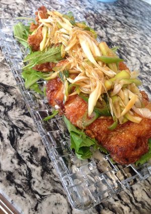 とっておき♡鶏胸肉で家族が大好きな油淋鶏-レシピのメイン写真