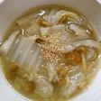 簡単!白菜と なめこの 中華スープ