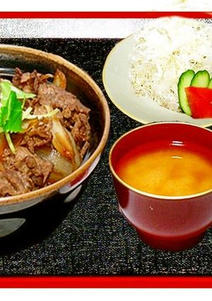 牛丼　料理屋の味　プロ直伝-レシピのメイン写真