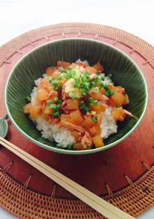 大根とツナのコロコロ丼★１５分で作れる-レシピのメイン写真