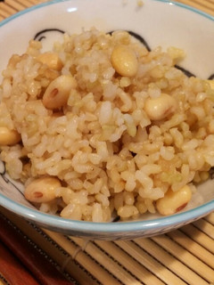 玄米(大豆入り)-レシピのメイン写真