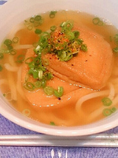 簡単手作り!きつね《年越しそばにも》-レシピのメイン写真