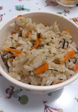 離乳食　栄養満点ひじきと切干大根のごはん-レシピのメイン写真