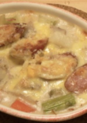 ゴロゴロ野菜のグラタン-レシピのメイン写真