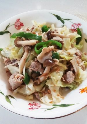 梅干しでサッパリ野菜炒め-レシピのメイン写真