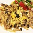 簡単おかず☆茸と豚挽肉のオイスター卵炒め