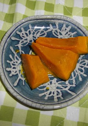かぼちゃのオレンジジュース煮-レシピのメイン写真