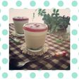 スプーンで食べる♬なめらかレアチーズ♡
