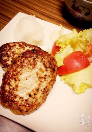 ヘルシー♪豆腐ハンバーグ-レシピのメイン写真