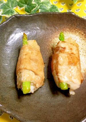スティックおにぎり♪アスパラ豚肉巻き-レシピのメイン写真