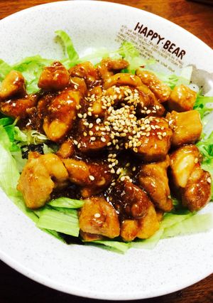 鶏の甘辛丼☆-レシピのメイン写真