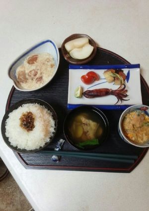 血管ダイエット食482（イカ姿焼き）-レシピのメイン写真