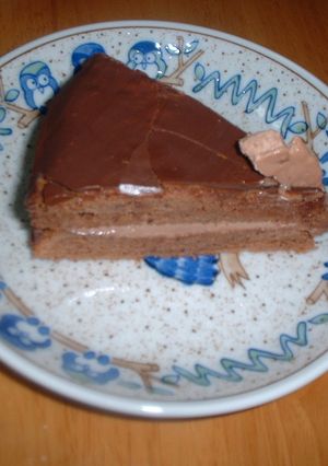 板チョコ使用で簡単チョコレートケーキ-レシピのメイン写真